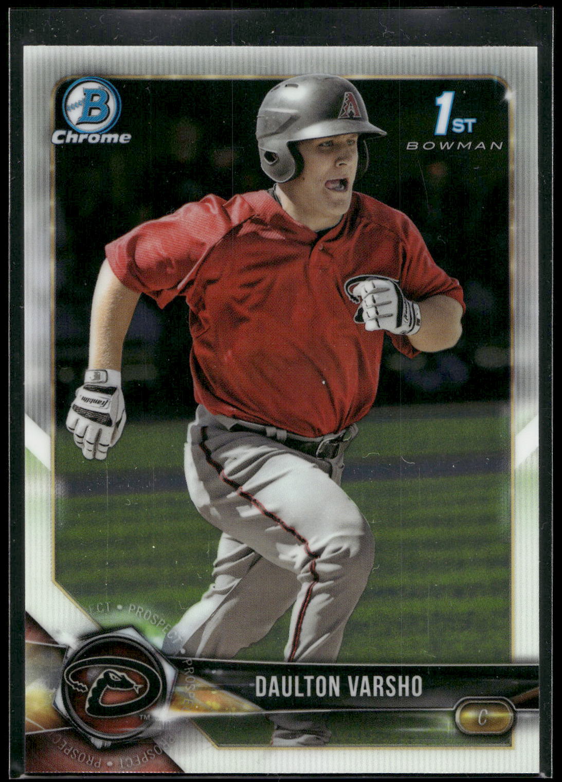 2018 Bowman Chrome #BCP198 Daulton Varsho Prospects