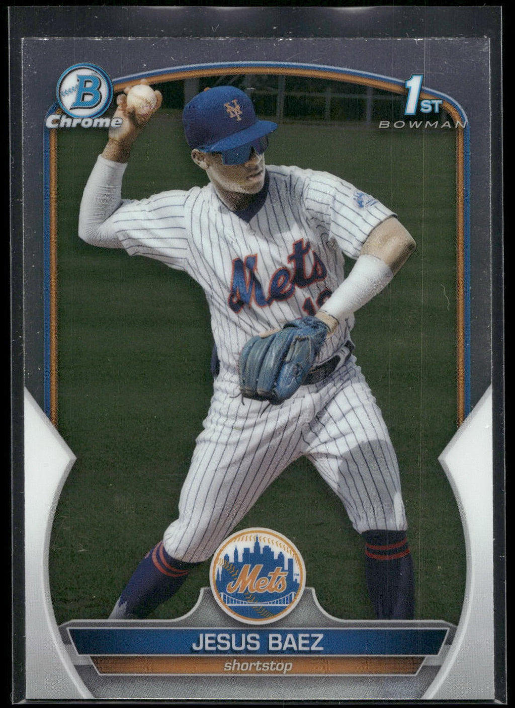 2023 Bowman #BCP-12 Jesus Baez Chrome Prospects
