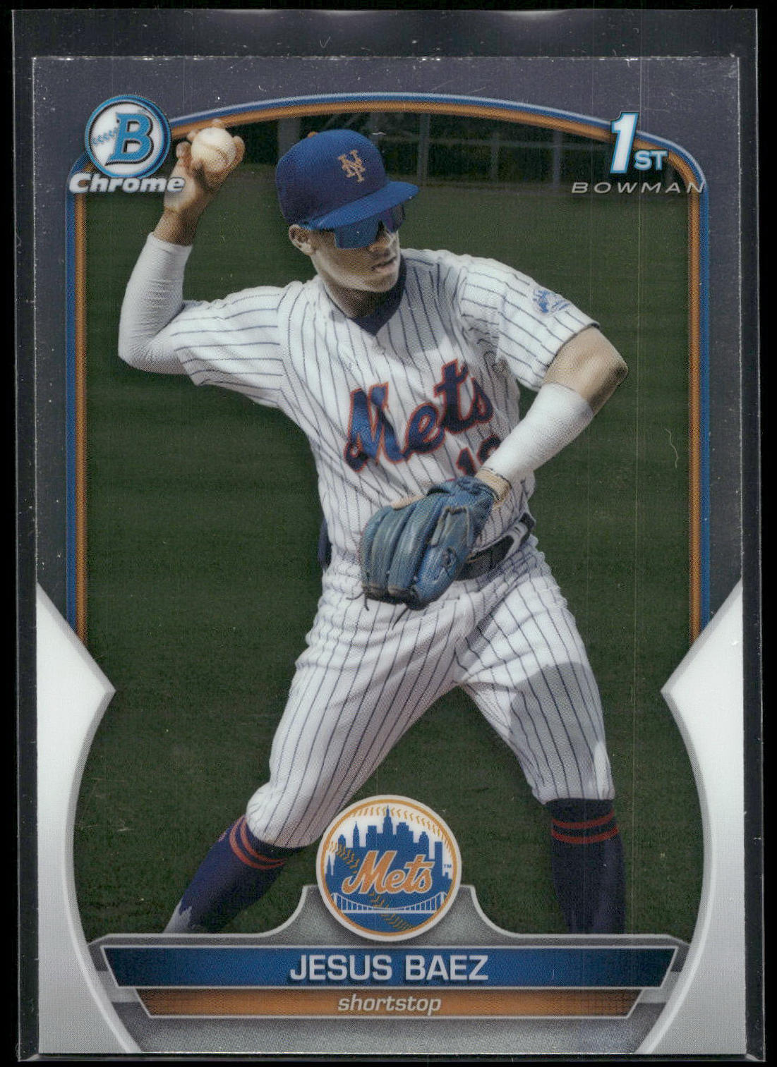 2023 Bowman #BCP-12 Jesus Baez Chrome Prospects