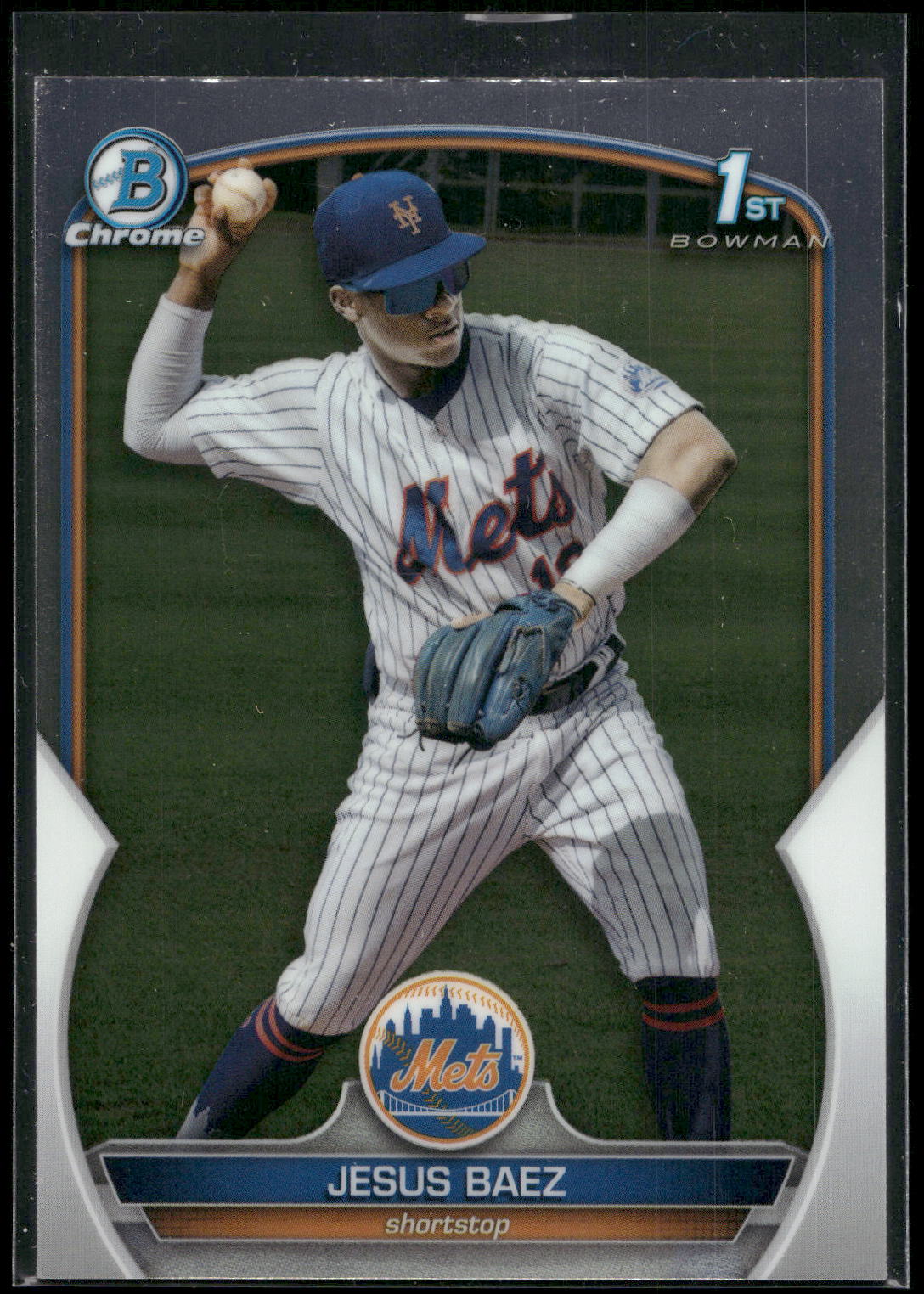 2023 Bowman #BCP-12 Jesus Baez Chrome Prospects