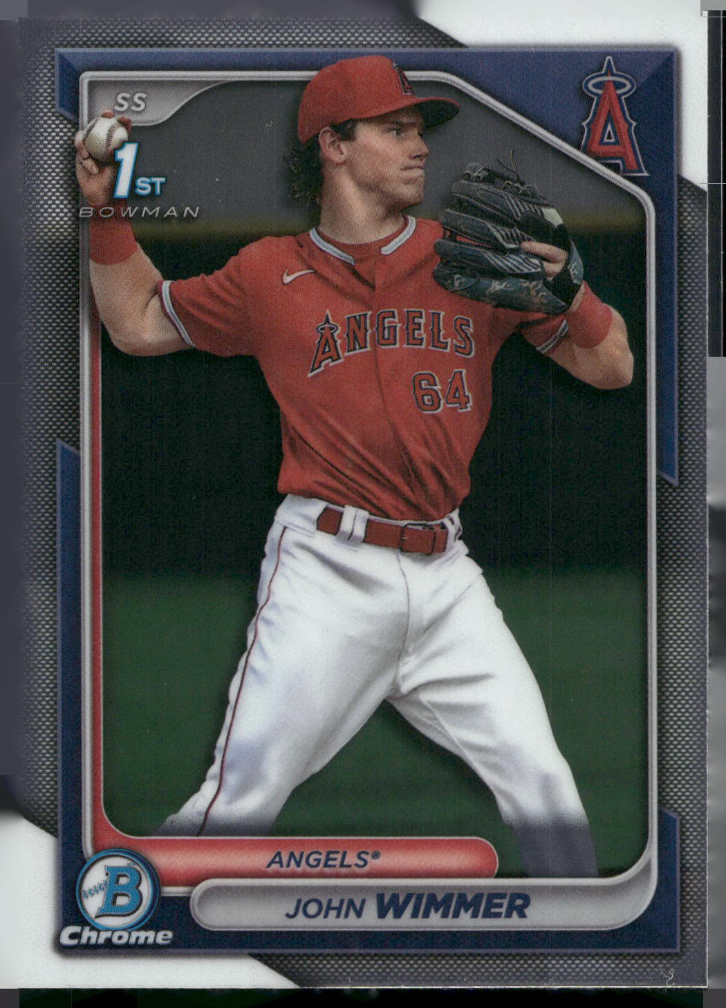 2024 Bowman #BCP-78 John Wimmer Chrome Prospects