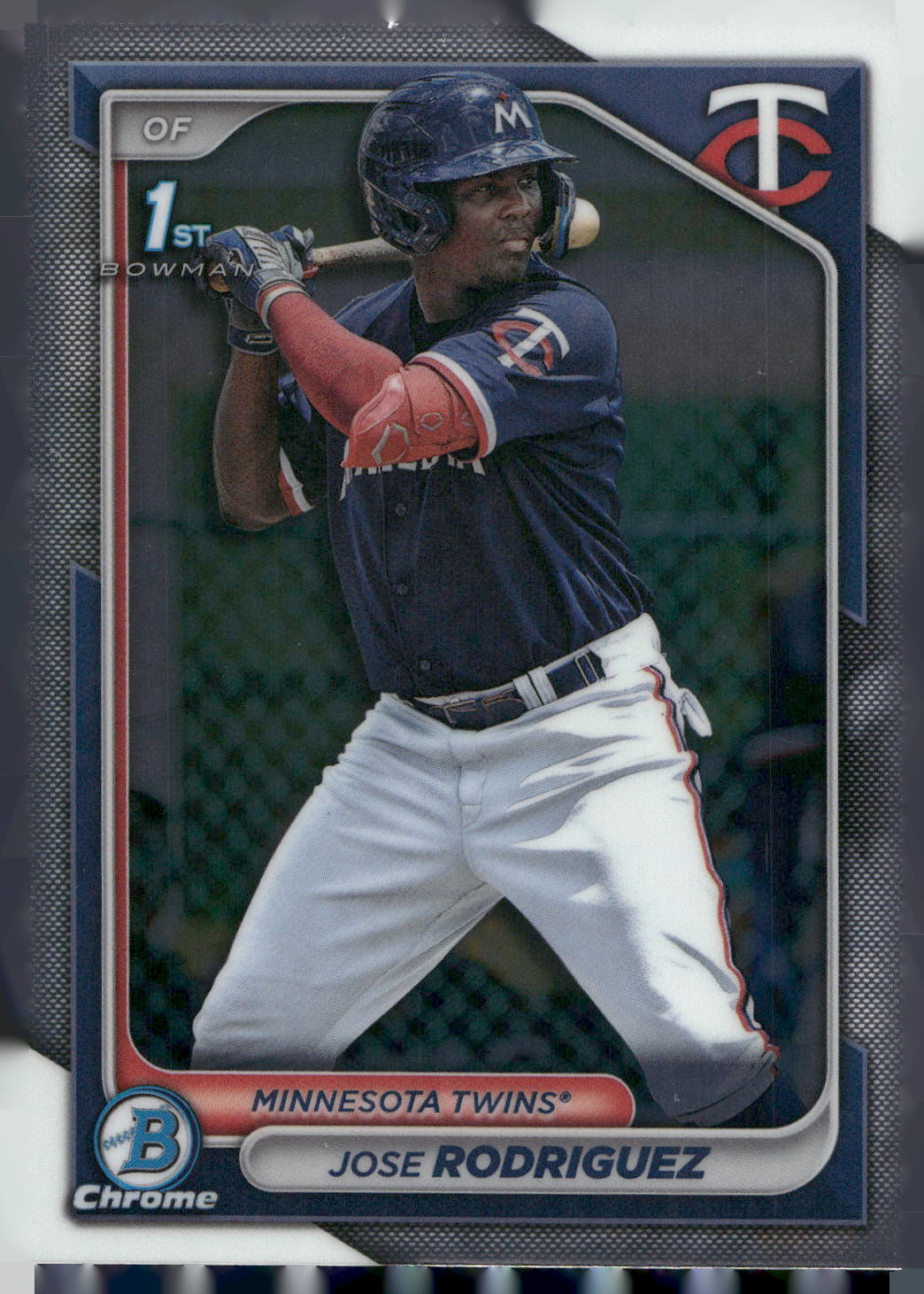 2024 Bowman #BCP-71 Jose Rodriguez Chrome Prospects