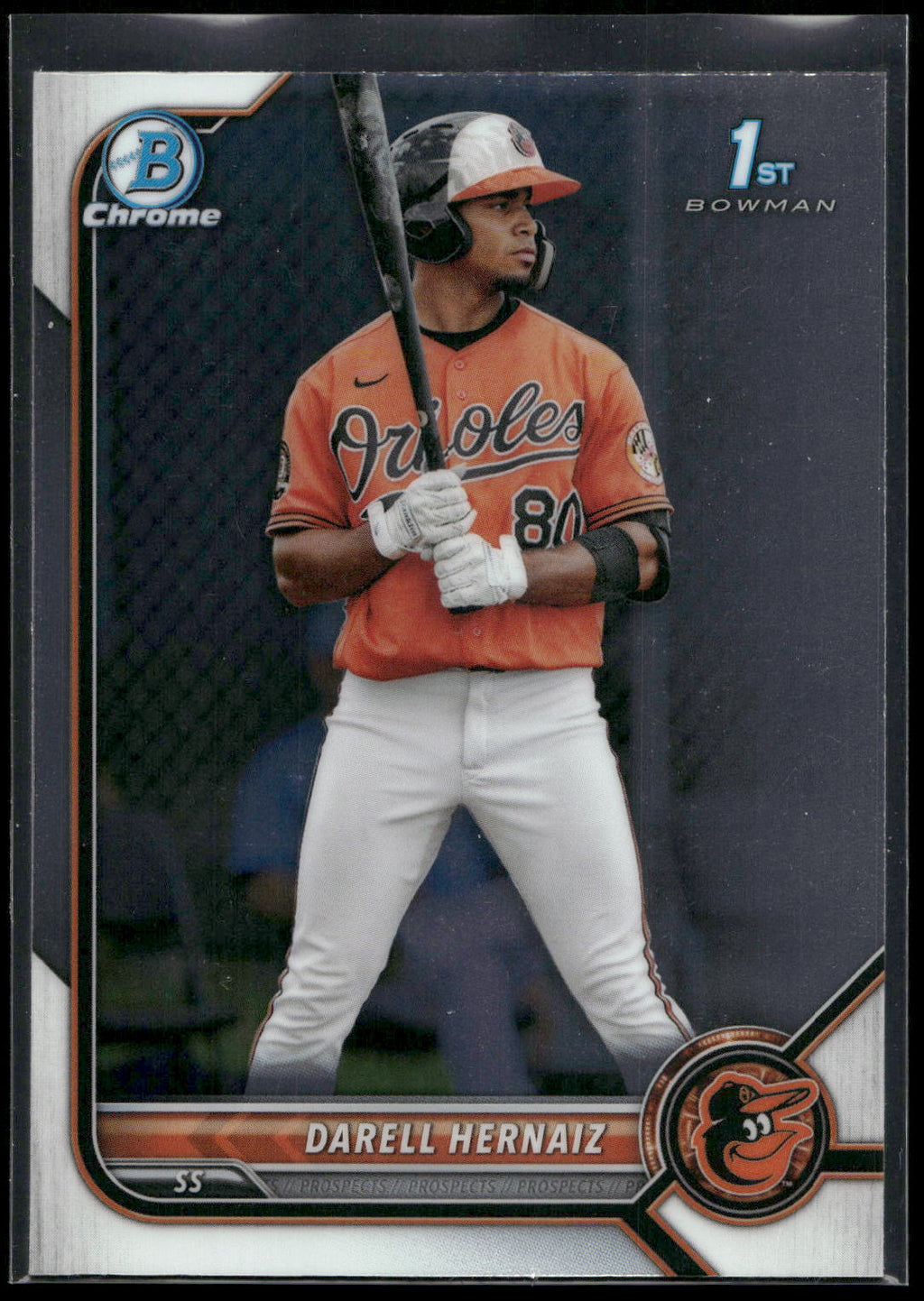 2022 Bowman #BCP-27 Darell Hernaiz Chrome Prospects