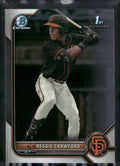 2022 Bowman Draft #BDC-33 Reggie Crawford Chrome