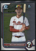 2022 Bowman Chrome #BCP-159 William Bergolla Prospects