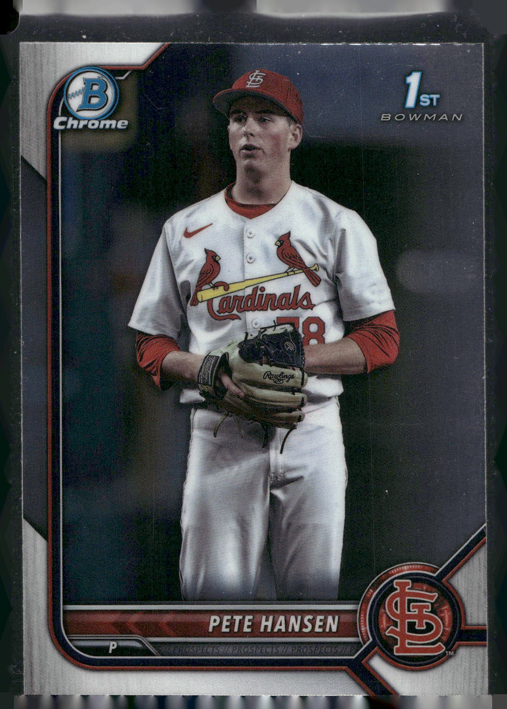2022 Bowman Draft #BDC-128 Pete Hansen Chrome