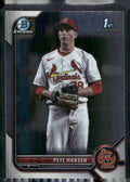 2022 Bowman Draft #BDC-128 Pete Hansen Chrome