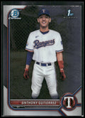 2022 Bowman Chrome #BCP-160 Anthony Gutierrez Prospects