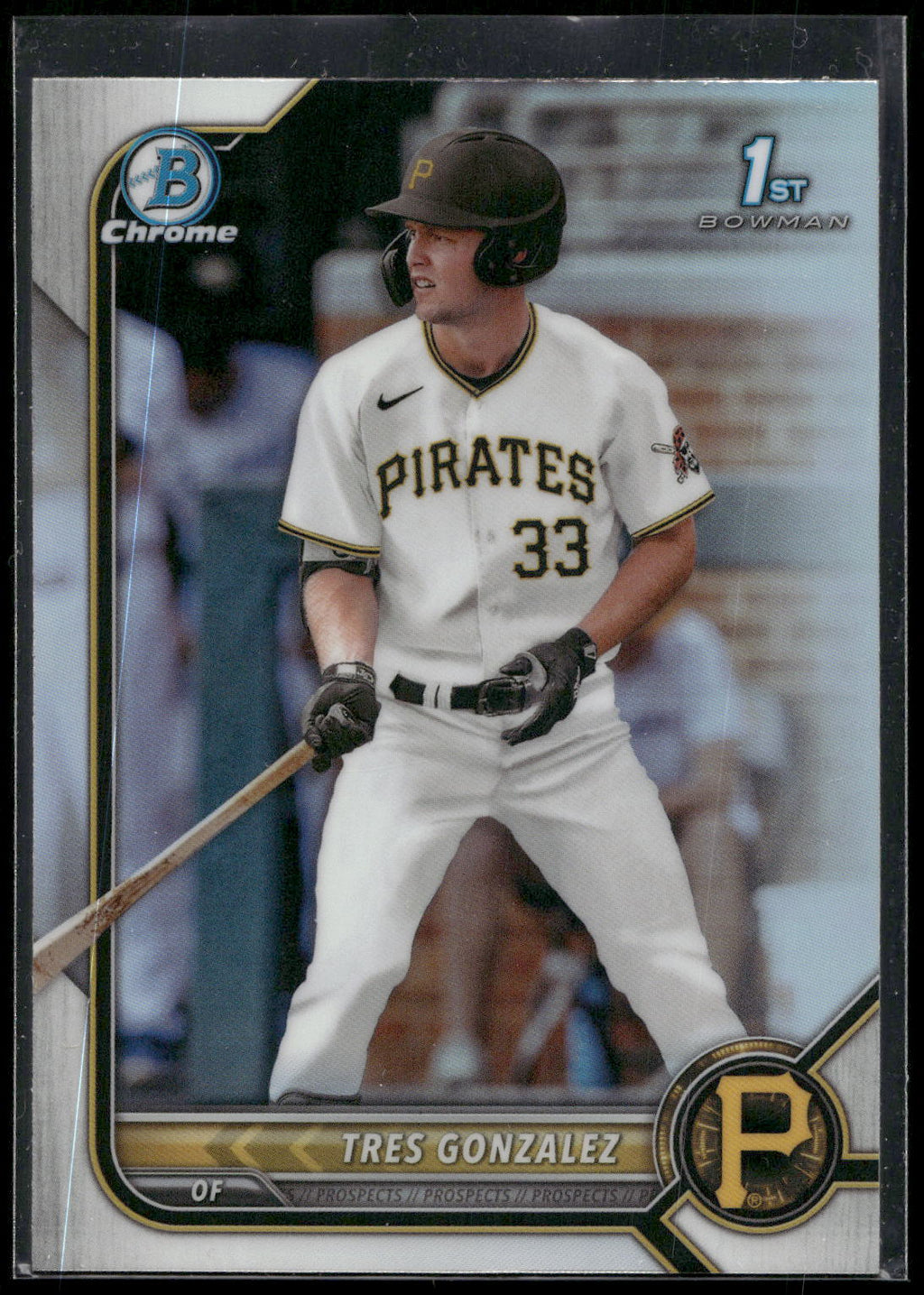2022 Bowman Draft #BDC-157 Tres Gonzalez Chrome Refractor
