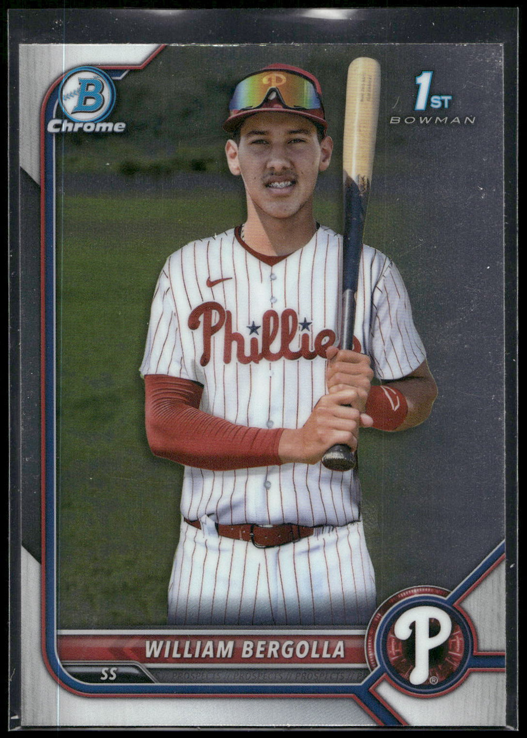 2022 Bowman Chrome #BCP-159 William Bergolla Prospects