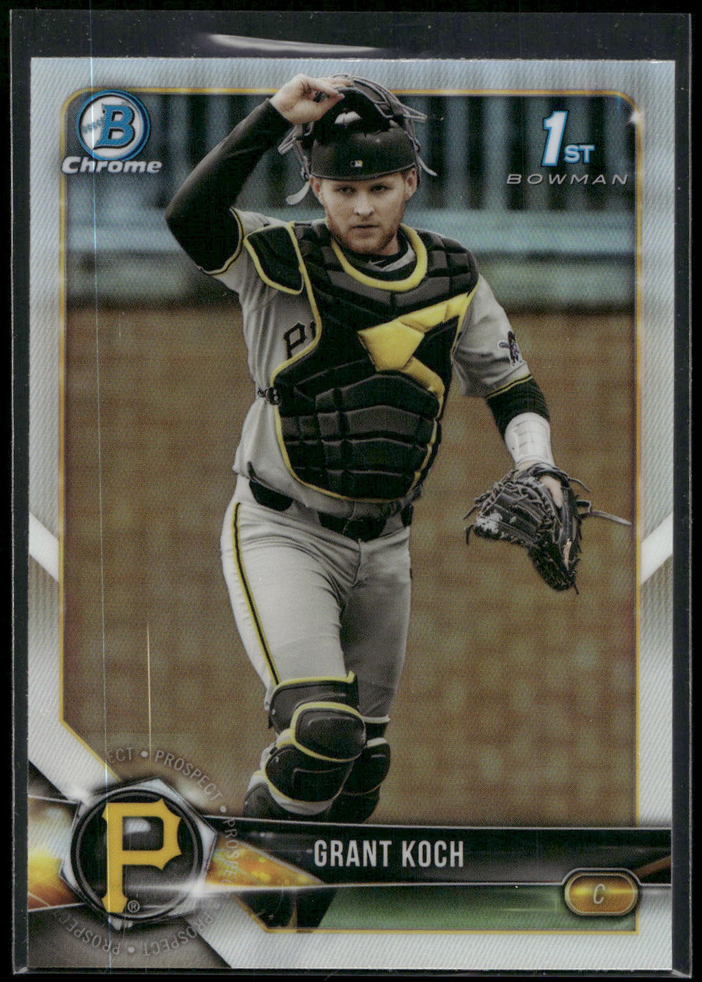 2018 Bowman Draft #BDC-115 Grant Koch Chrome