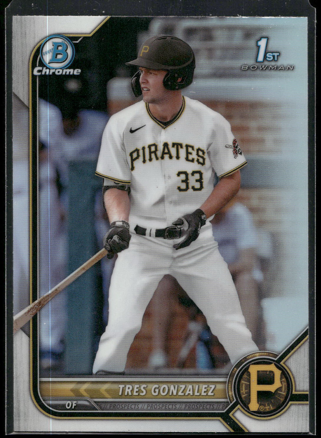 2022 Bowman Draft #BDC-157 Tres Gonzalez Chrome Refractor