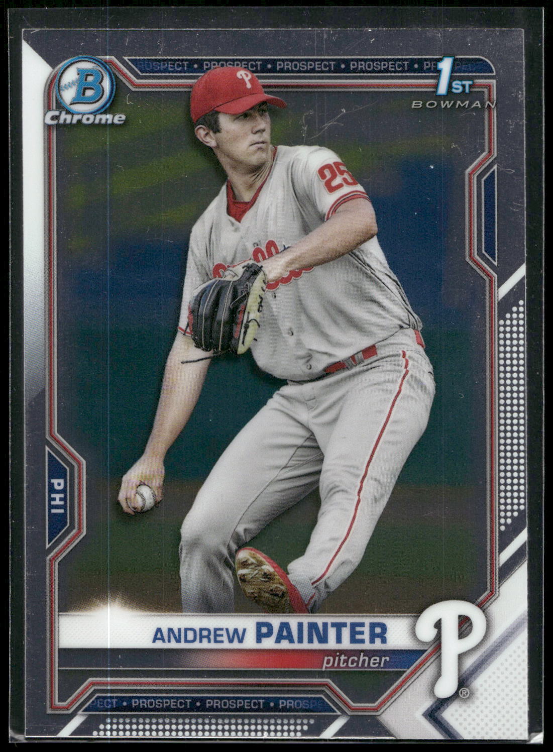 2021 Bowman Draft #BDC-10 Andrew Painter Chrome