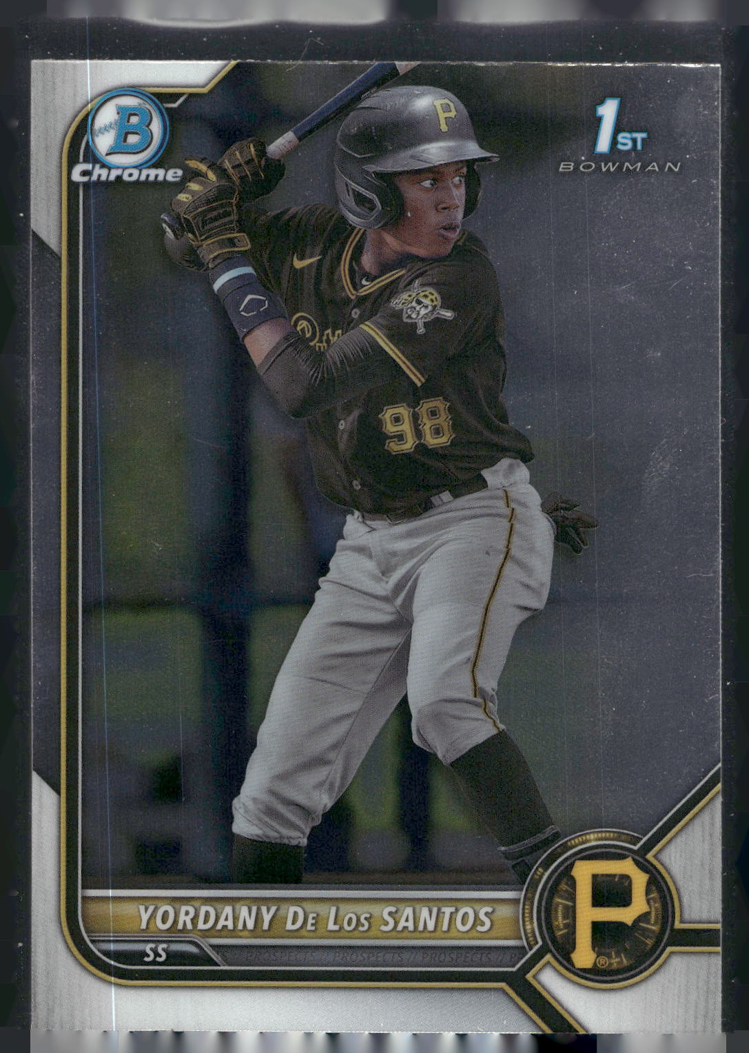 2022 Bowman Chrome #BCP-166 Yordany De Los Santos Prospects