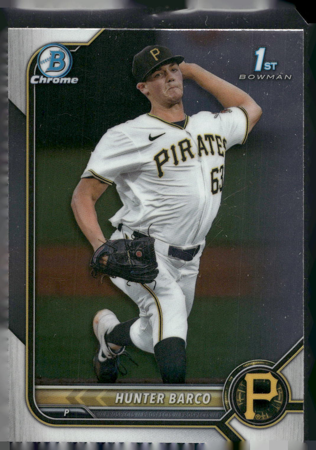 2022 Bowman Draft #BDC-103 Hunter Barco Chrome