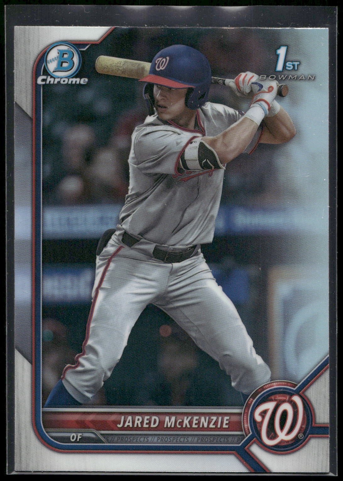 2022 Bowman Draft #BDC-5 Jared McKenzie Chrome Refractor