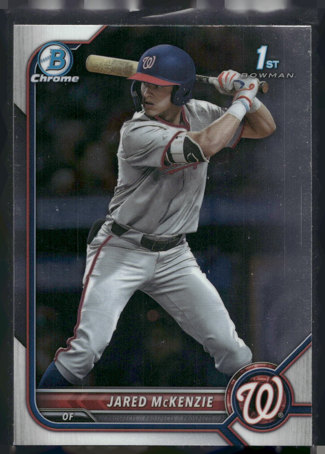2022 Bowman Draft #BDC-5 Jared McKenzie Chrome