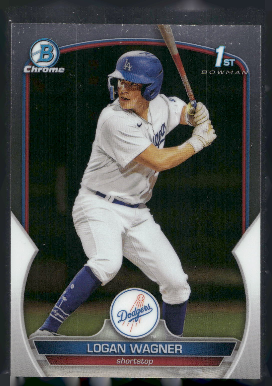 2023 Bowman #BCP-36 Logan Wagner Chrome Prospects
