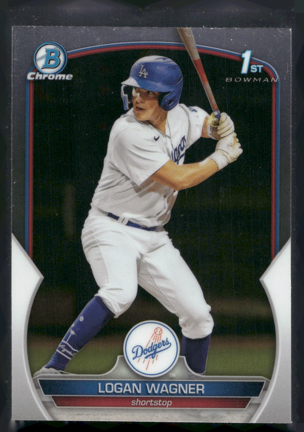 2023 Bowman #BCP-36 Logan Wagner Chrome Prospects