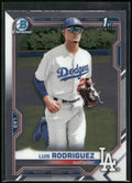 2021 Bowman Chrome #BCP-196 Luis Rodriguez Prospects