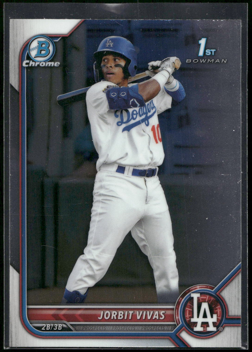 2022 Bowman #BCP-24 Jorbit Vivas Chrome Prospects