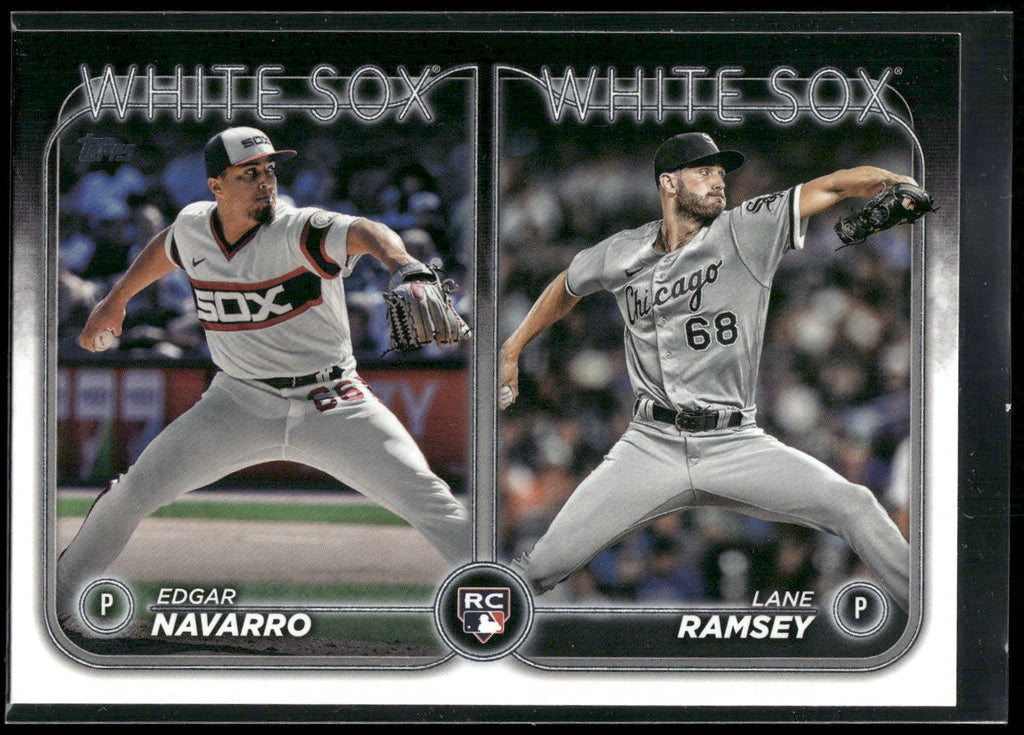 2024 Topps Update #US128 Lane Ramsey / Edgar Navarro RCOM,