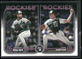 2024 Topps Update #US270 Evan Justice / Anthony Molina RCOM,
