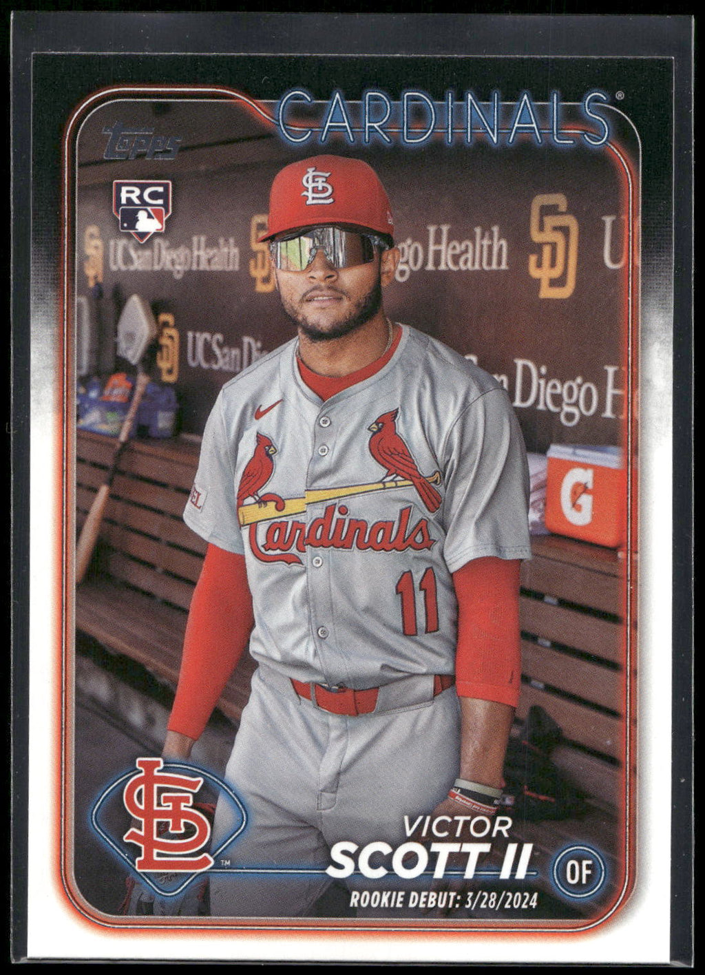 2024 Topps Update #US77 Victor Scott II