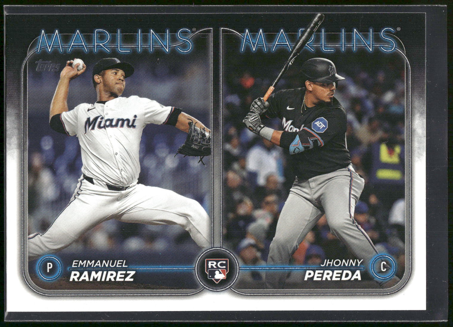 2024 Topps Update #US185 Jhonny Pereda / Emmanuel Ramirez RCOM,
