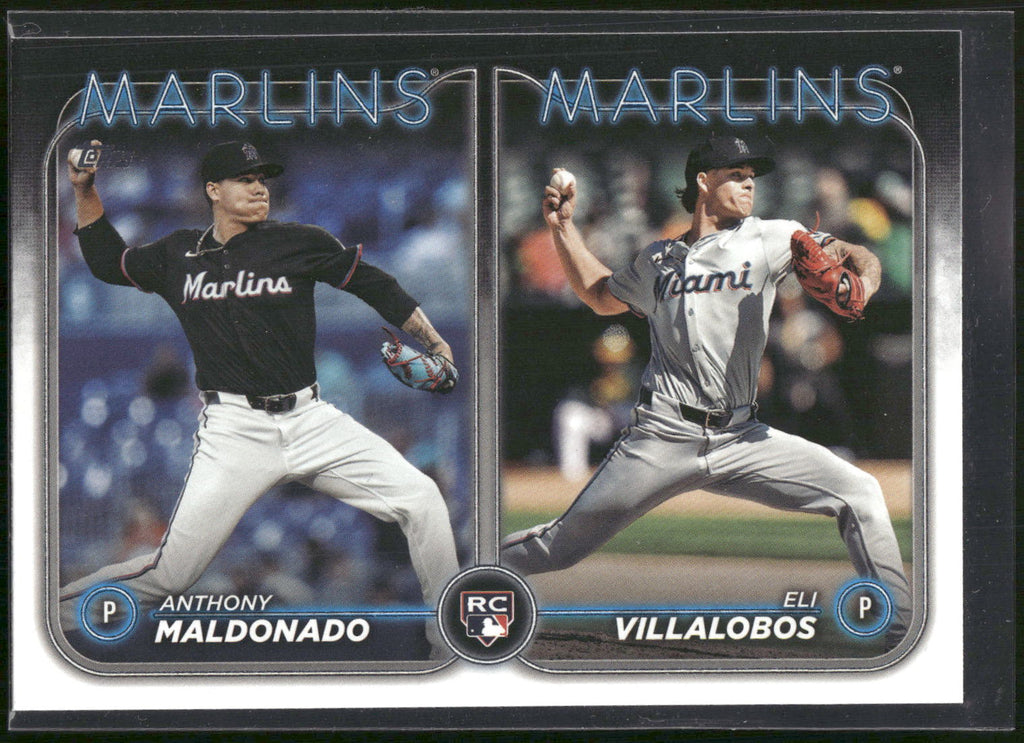 2024 Topps Update #US305 Eli Villalobos / Anthony Maldonado RCOM,