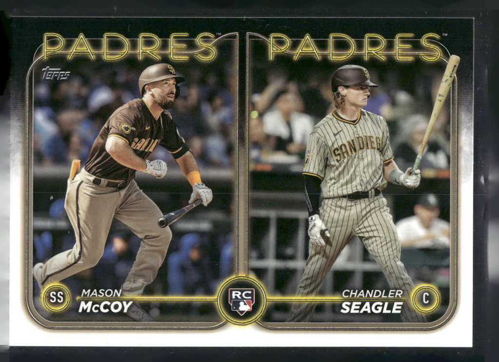 2024 Topps Update #US227 Chandler Seagle / Mason McCoy RCOM,