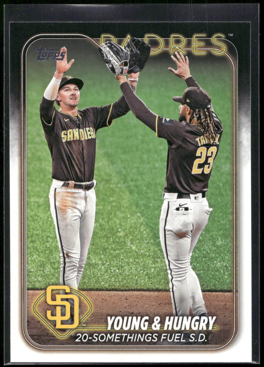 2024 Topps Update #US48 (Jackson Merrill / Fernando Tatis Jr.)