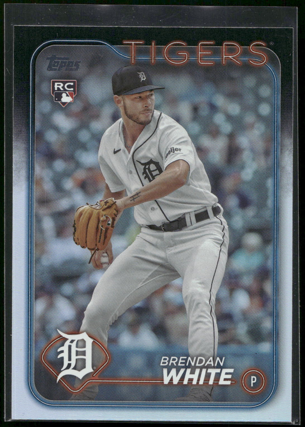 2024 Topps #8 Brendan White Rainbow Foil