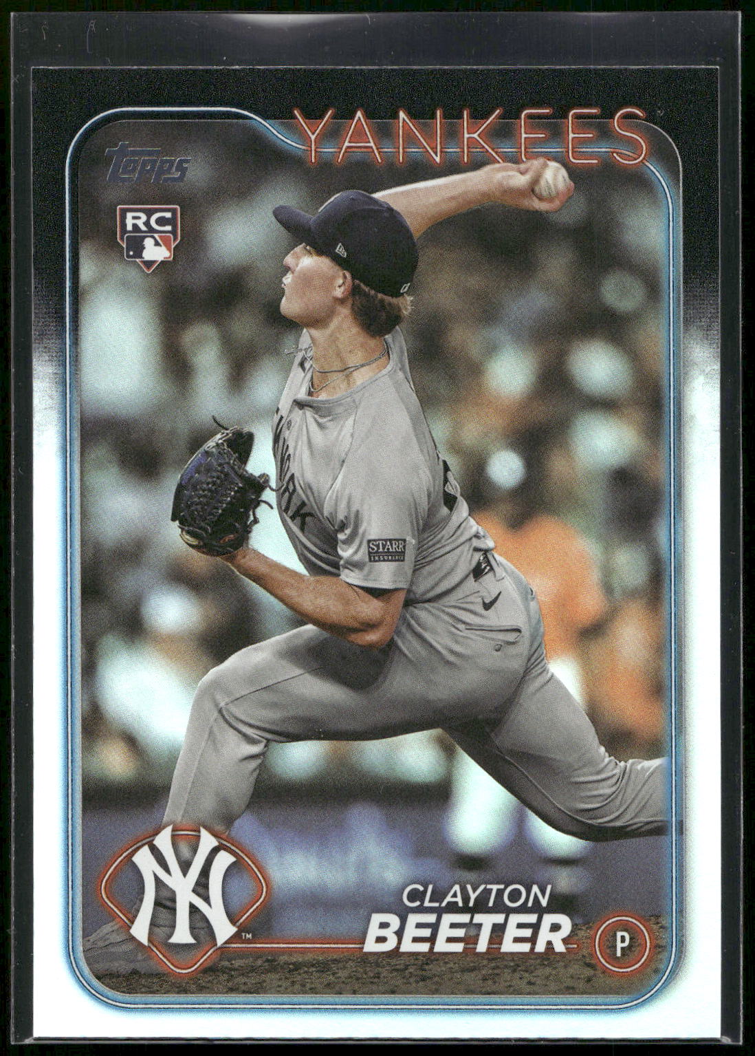 2024 Topps Update #US59 Clayton Beeter Rainbow Foil