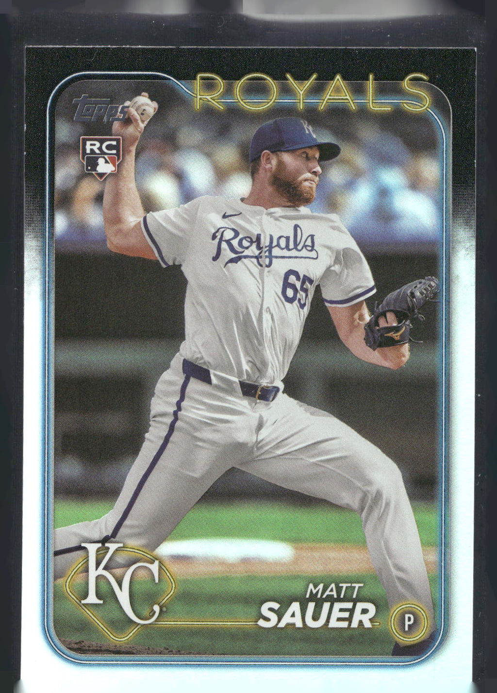 2024 Topps Update #US25 Matt Sauer Rainbow Foil