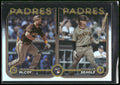 2024 Topps Update #US227 Chandler Seagle / Mason McCoy RCOM Rainbow Foil