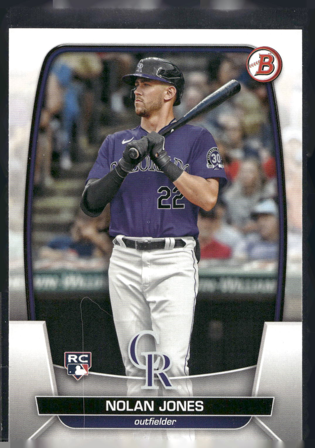 2023 Bowman #74 Nolan Jones