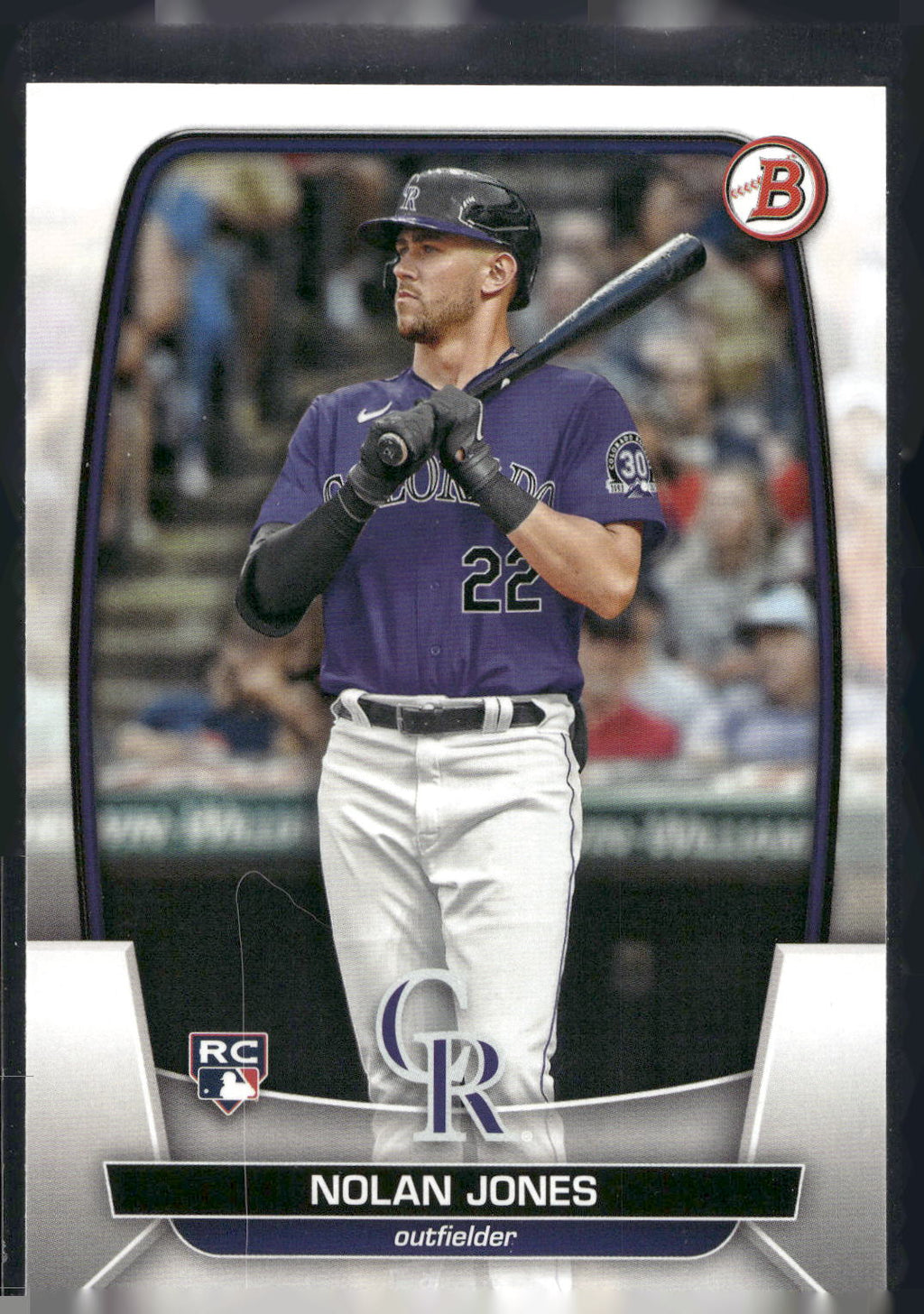 2023 Bowman #74 Nolan Jones