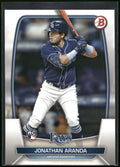 2023 Bowman #28 Jonathan Aranda