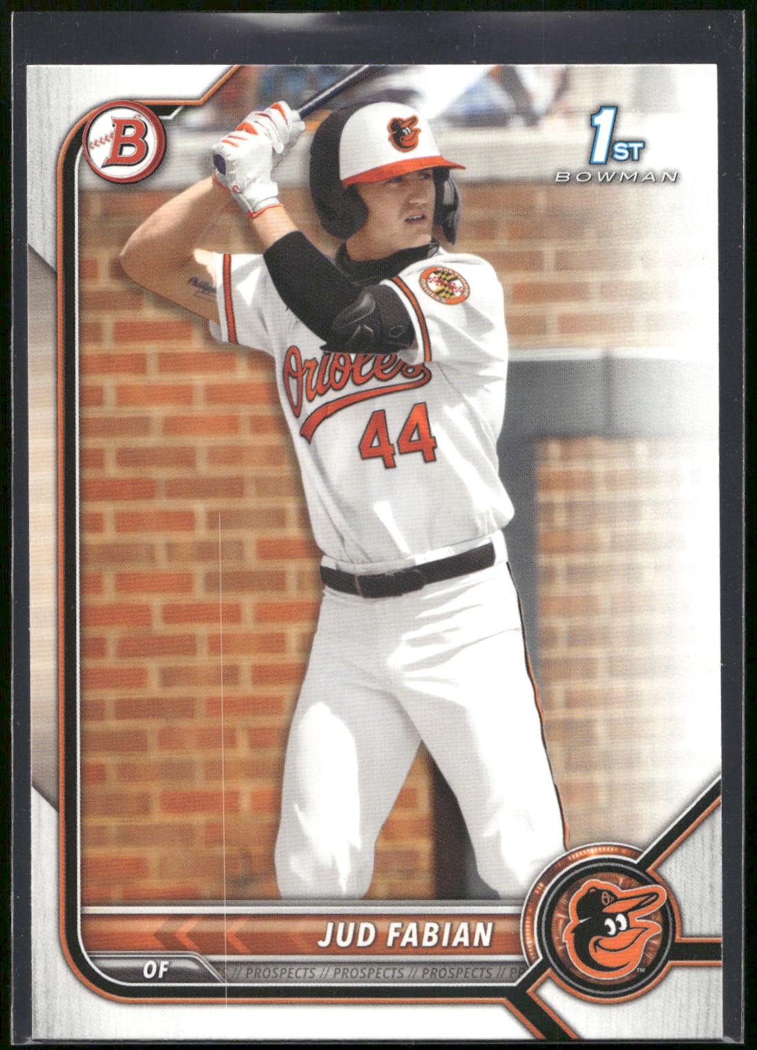 2022 Bowman Draft #BD-114 Jud Fabian