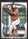 2023 Bowman #BP-7 Mishael Deson Prospects