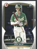 2023 Bowman #BP-1 Zack Gelof Prospects