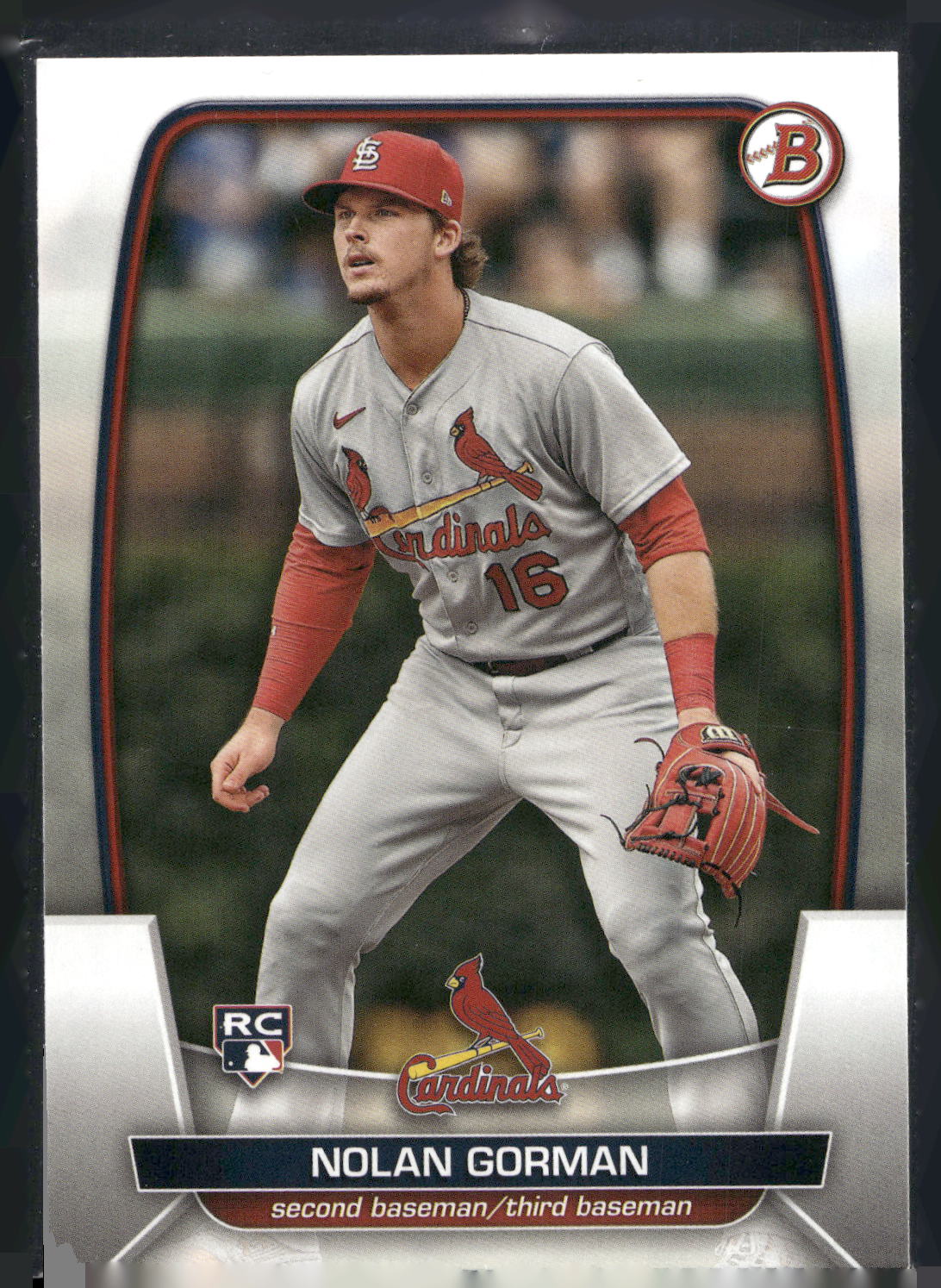 2023 Bowman #6 Nolan Gorman
