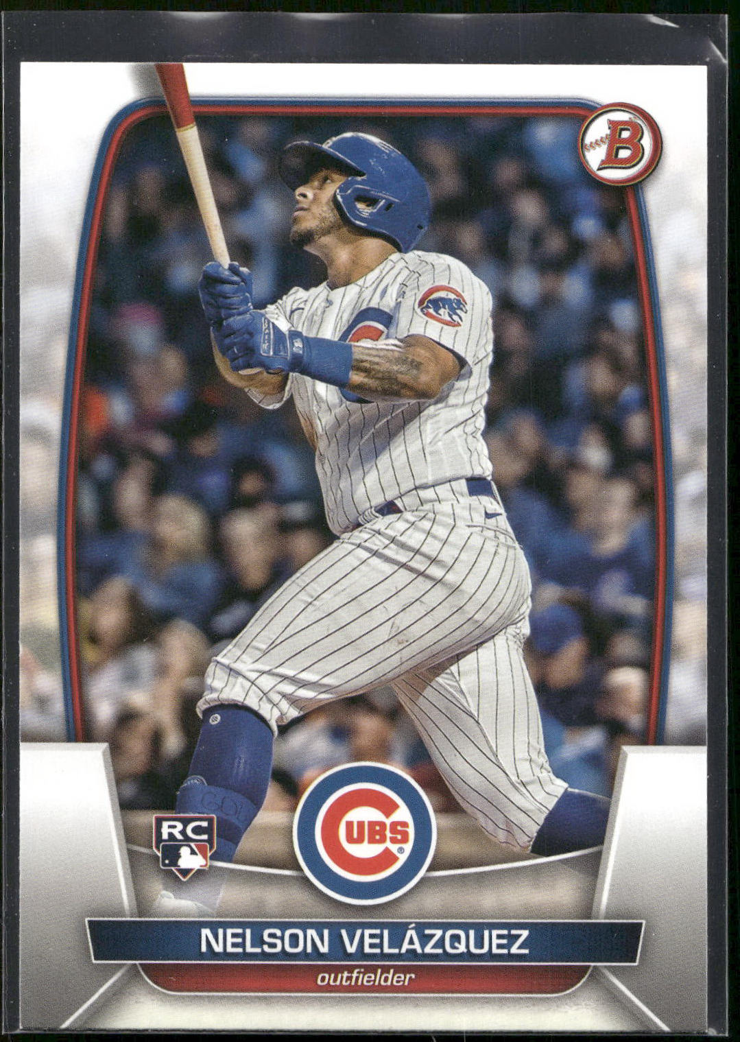 2023 Bowman #12 Nelson Velazquez