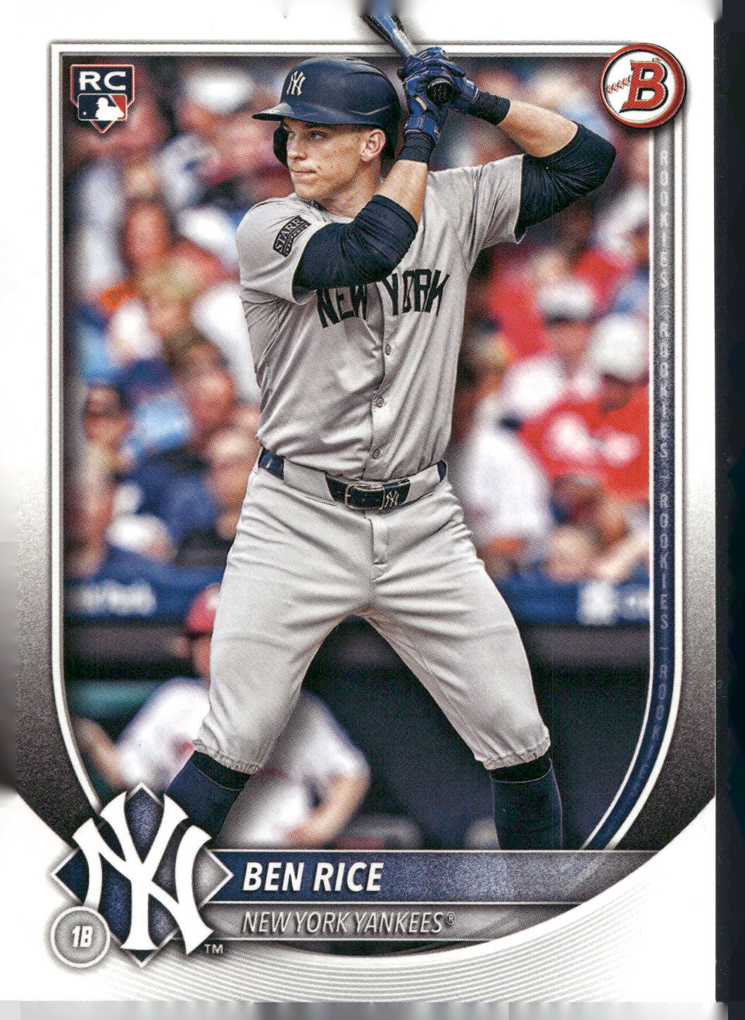 2025 Bowman #85 Ben Rice