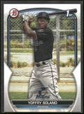 2023 Bowman #BP-72 Yoffry Solano Prospects