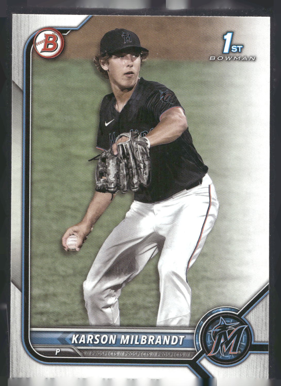 2022 Bowman Draft #BD-87 Karson Milbrandt