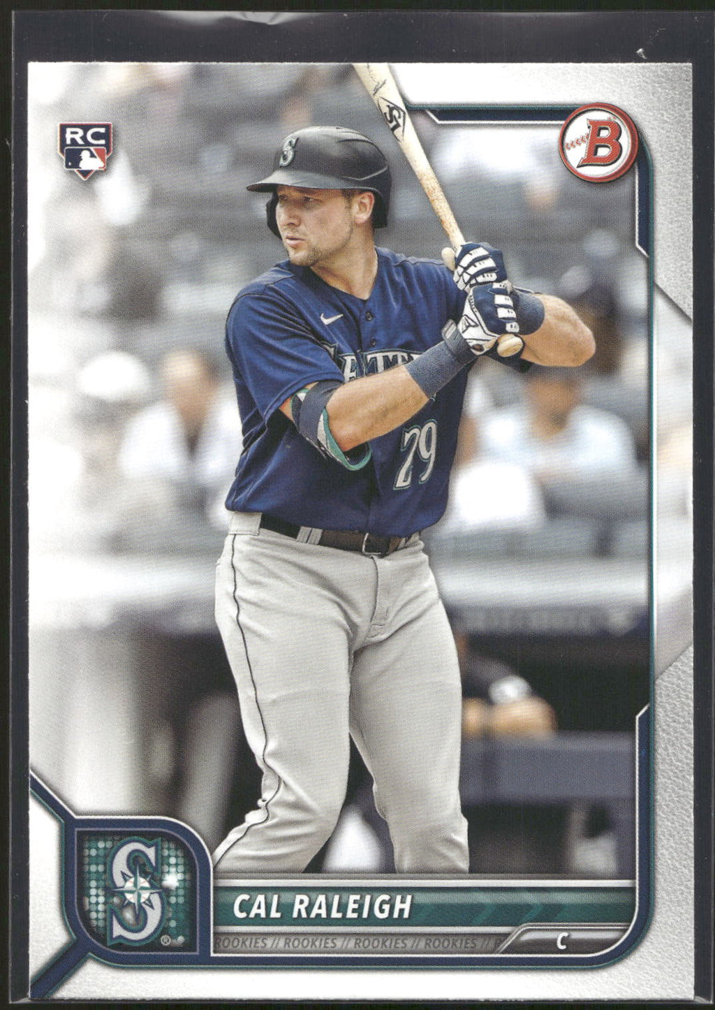 2022 Bowman #49 Cal Raleigh