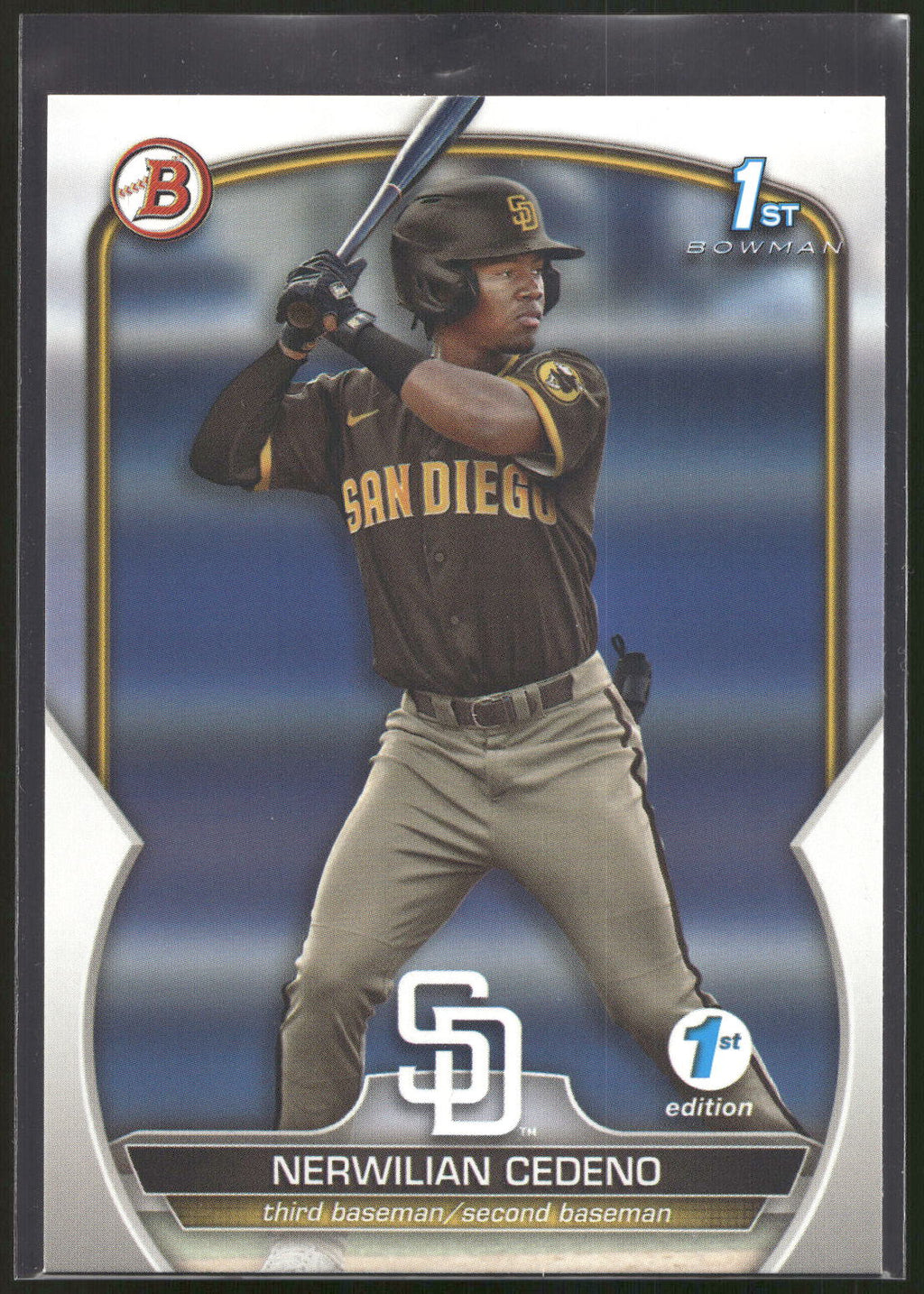 2023 Bowman 1st Edition #BPPF-81 Nerwilian Cedeño