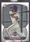 2023 Bowman 1st Edition #BPPF-128 Emaarion Boyd